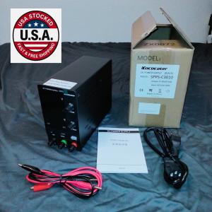 30V 10A DC Bench Power Supply with Test Leads
