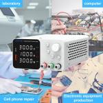 WANPTEK 0-60V Adjustable DC Lab Power Supply