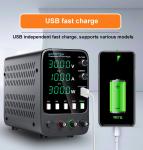 Adjustable 0-30V 5A DC Bench Power Supply