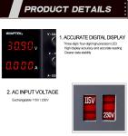 Adjustable 0-60V 5A DC Power Supply