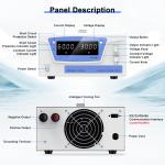 110V Adjustable DC Lab Power Supply, 30V 60A