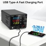 Adjustable 0-30V 5A Lab DC Power Supply