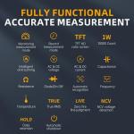 FNIRSI DMT-99 Rechargeable Digital Multimeter 9999 Counts