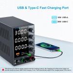 Adjustable 0-60V 5A Variable DC Power Supply