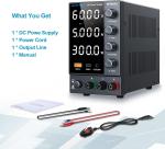 Adjustable 0-60V 5A Variable DC Power Supply