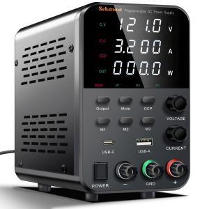 120V 3A Adjustable DC Power Supply for Bench