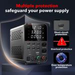 120V 3A Adjustable DC Power Supply for Bench