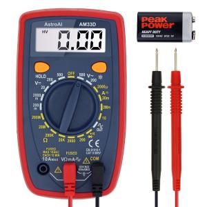 AstroAI 2000 Counts Digital Multimeter Tester