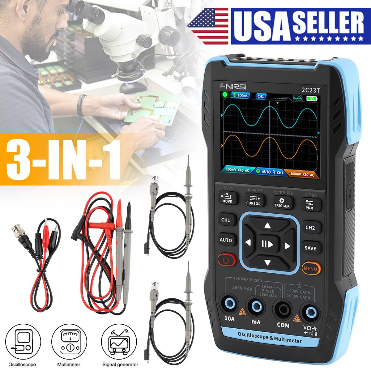 FNIRSI 2C23T Handheld Digital Oscilloscope Multimeter