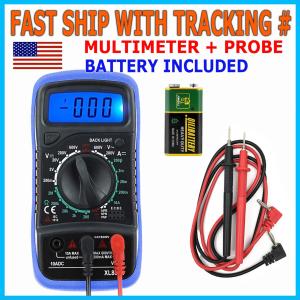 Digital Multimeter AC DC Volt and Amperage Tester