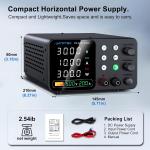 30V 10A Adjustable DC Power Supply for Testing