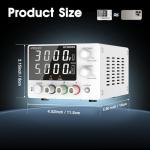 30V 5A Variable DC Power Supply with Display