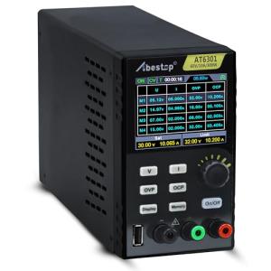 60V 10A Adjustable Bench Power Supply with LCD