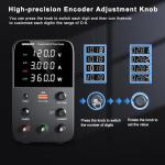 DC Variable Bench Power Supply with USB Quick-Charge