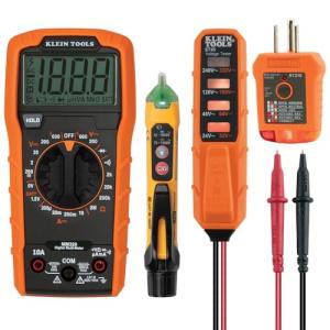 Klein Tools MM320KIT Digital Multimeter Test Kit