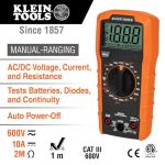 Klein Tools MM320KIT Digital Multimeter Test Kit
