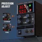 Adjustable 0-30V 5A DC Power Supply