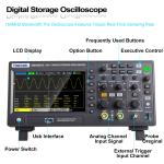 Hantek Digital Oscilloscope 2CH 1GSa/s