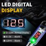 ATOBLIN 3-120V DC LED Digital Circuit Tester