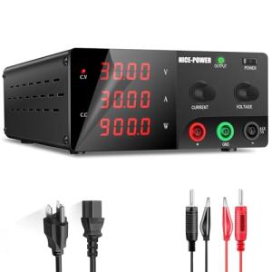 30V 30A Adjustable DC Power Supply for Testing