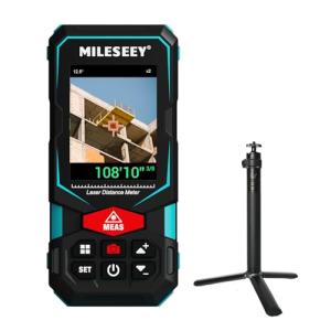 MILESEEY 330Ft Outdoor Laser Measure with Tripod