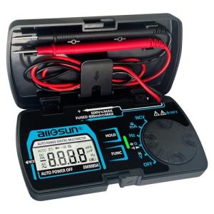 ALLOSUN Compact Digital Multimeter with Auto Range