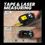 ACEGMET DTX10 Digital Tape Measure with Laser