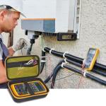 Hard Carrying Case for Fluke Multimeters - Black/Yellow