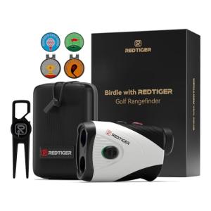 REDTIGER 1200 Yards Golf Rangefinder Set with Extras