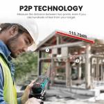 MILESEEY 330Ft Outdoor Laser Measure with Tripod