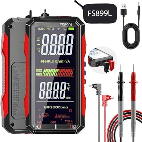 FS899L Digital Multimeter with Color Screen & USB-C