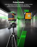 CIGMAN 4x360° Green Laser Level with Remote