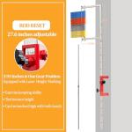 Adjustable Wall Mounted Vertical Jump Measurement Tool