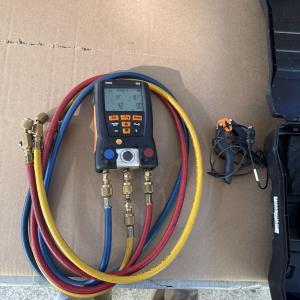 Testo 550 AC Manifold Gauge Set for HVAC