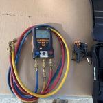 Testo 550 AC Manifold Gauge Set for HVAC