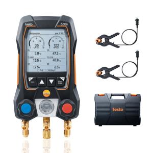 Testo 550s Bluetooth AC Manifold Gauge Set