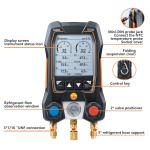 Testo 550s Bluetooth AC Manifold Gauge Set