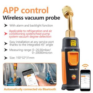 Testo 552i Wireless Vacuum Probe for HVAC Systems