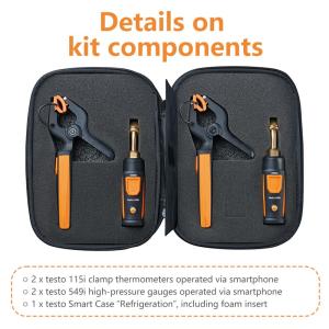 Testo Smart Probes AC & Refrigeration Test Kit
