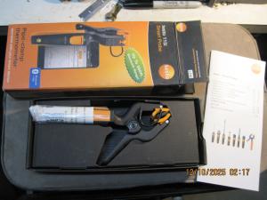 Testo 115i Wireless Pipe Clamp Thermometer Probe