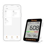 Temtop Portable CO2 Monitor with App Connectivity
