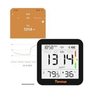 Temtop M10+ 6-in-1 Indoor Air Quality Monitor