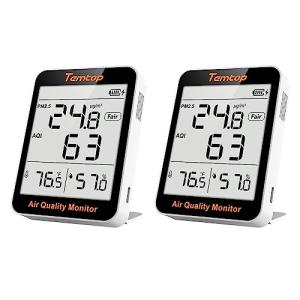 Temtop S1 Air Quality Monitor - 2 Pack