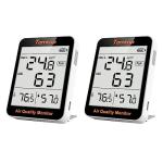 Temtop S1 Air Quality Monitor - 2 Pack