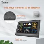 Temtop W100 Lite Weather Station with Forecast Features
