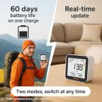 Temtop M10+ 6-in-1 Indoor Air Quality Monitor