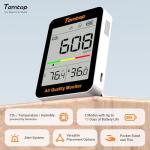 Temtop Portable CO2 Monitor for Indoor Air Quality