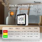 Temtop M10+ 6-in-1 Indoor Air Quality Monitor