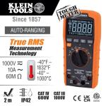 Klein Tools MM720 Digital Multimeter, Auto-Ranging