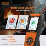 Temtop Portable CO Detector with Alarm and Monitor